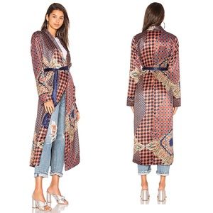 ROBE IN PATCHWORK House of Harlow 1960! Xs